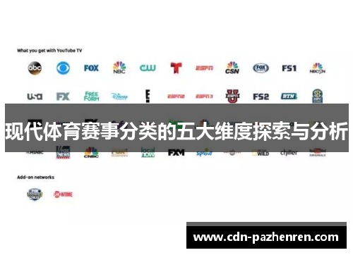 现代体育赛事分类的五大维度探索与分析